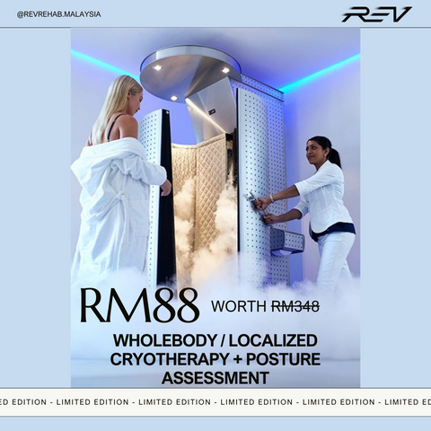Localised/ Whole Body Cryotherapy + Posture Assessment